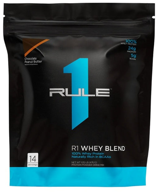 Rule One R1 Whey Blend, Chocolate Peanut Butter - 476 grams | High-Quality Protein | MySupplementShop.co.uk