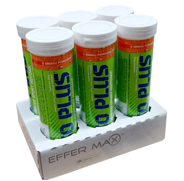 Olimp Nutrition Iso Plus Effervescent, Orange - 6 x 10 tabs | High-Quality Pre & Post Workout | MySupplementShop.co.uk