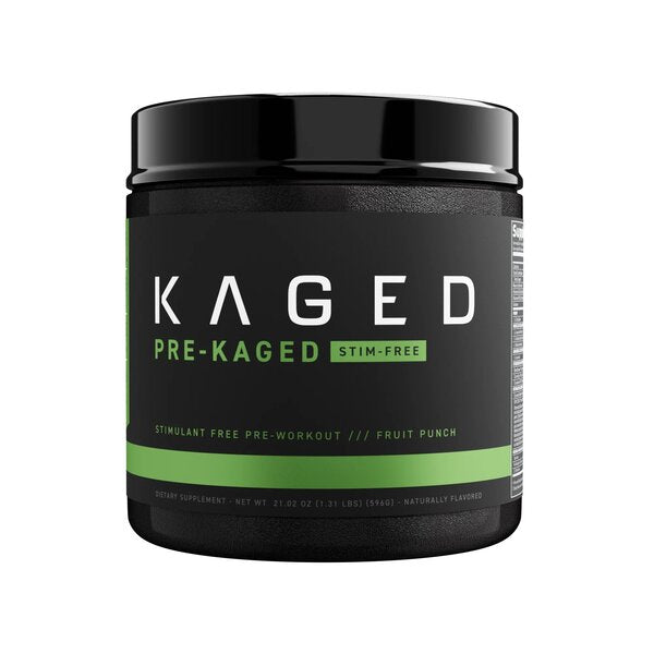 Kaged Muscle Pre-Kaged Stim-Free, Fruit Punch - 596 grams | High-Quality Pre & Post Workout | MySupplementShop.co.uk