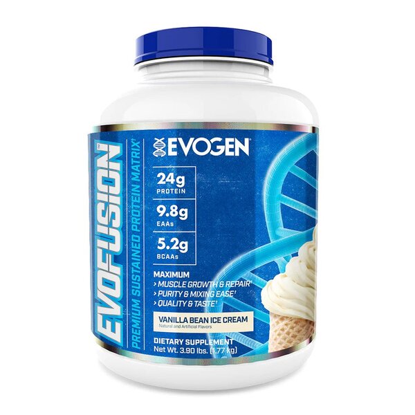 Evogen Evofusion, Vanilla Bean Ice Cream - 1820 grams - Protein at MySupplementShop by Evogen