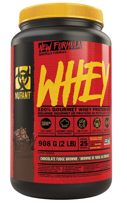 Mutant Mutant Whey, Chocolate Fudge Brownie - 908 grams - Default Title - Protein at MySupplementShop by Mutant