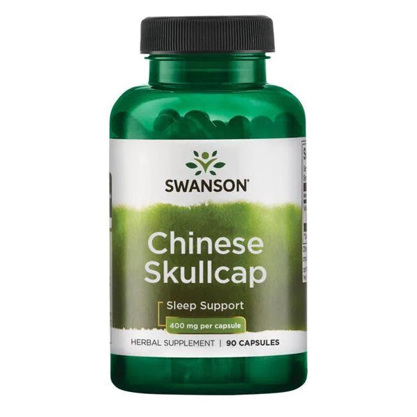 Swanson Chinese Skullcap, 400mg - 90 caps | High-Quality Sports Supplements | MySupplementShop.co.uk