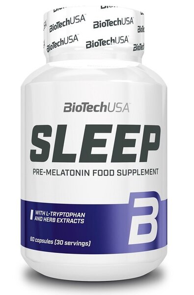 BioTechUSA Sleep - 60 caps  | High Quality Sleep and Relaxation Supplements at MYSUPPLEMENTSHOP.co.uk