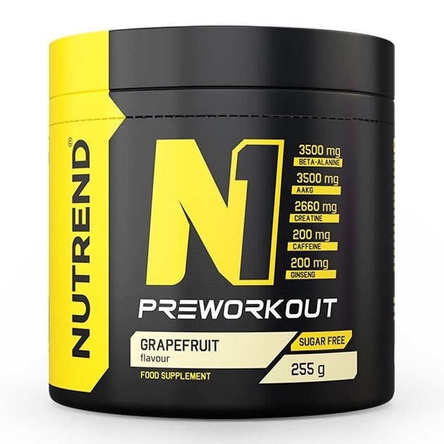 Nutrend N1 PreWorkout Grapefruit  255g - Pre & Post Workout at MySupplementShop by Nutrend